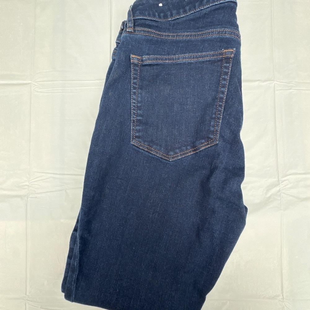 Loft Curvy Skinny Dark wash jeans